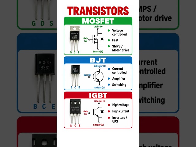 Transistor types