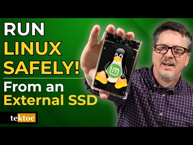 Linux Mint On External SSD - Without Touching Windows!