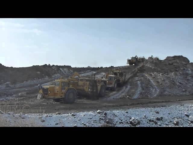 Speed loading - Caterpillar 657's