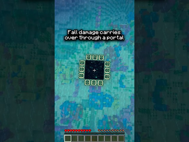 Minecraft MYTH Busting 🥸 #minecraft #minecraftshorts #shorts