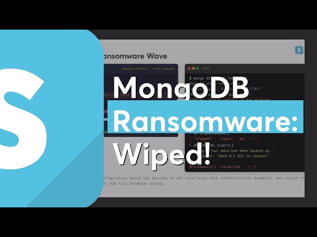 MongoDB Ransomware: 27,000 Databases Wiped in a Week
