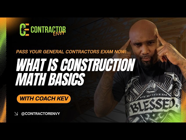 Unlock construction math basics for your GC exam: key formulas, conversions, and shortcuts explained