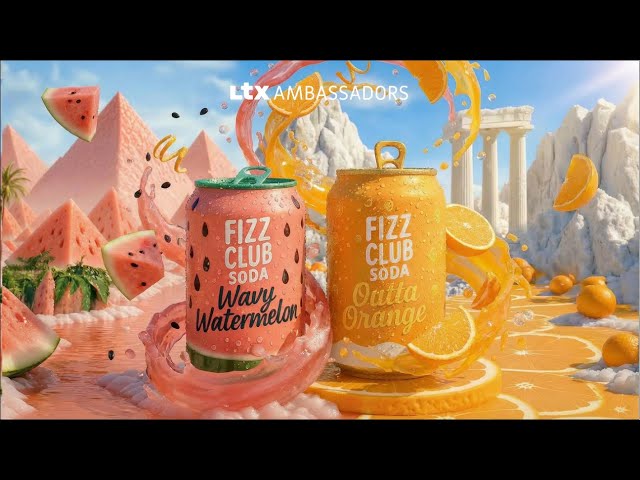 Fizz Soda Club | AI Amsterdam | LTX Ambassadors