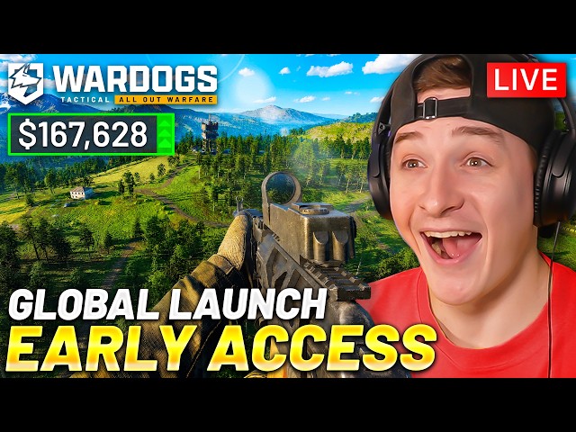 🔴 WARDOGS Gold Bar Grind! Season 2 in 4 DAYS! LIVE