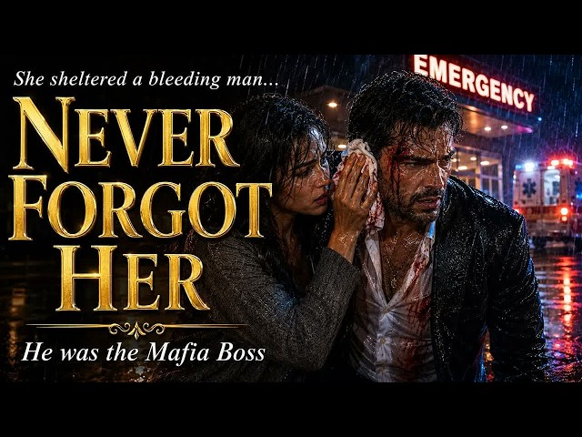 She Sheltered a Bleeding Stranger in a Storm—He Was the Mafia Boss Who Never Forgot Her