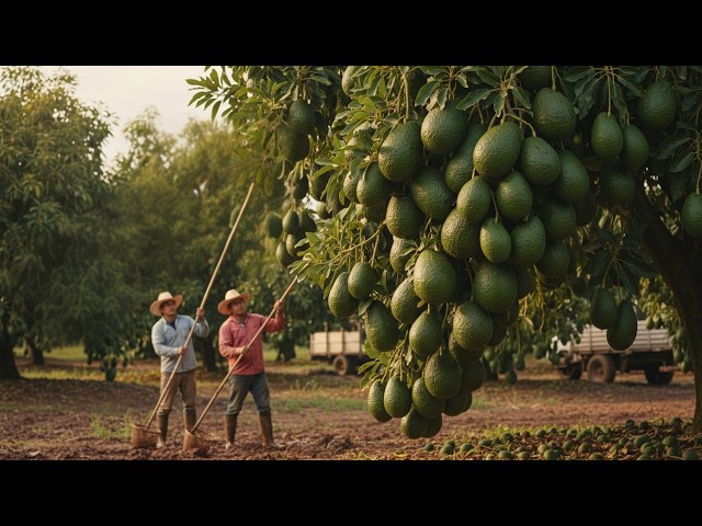 How The World's Largest Avocado Harvest Actually Works | Full Process