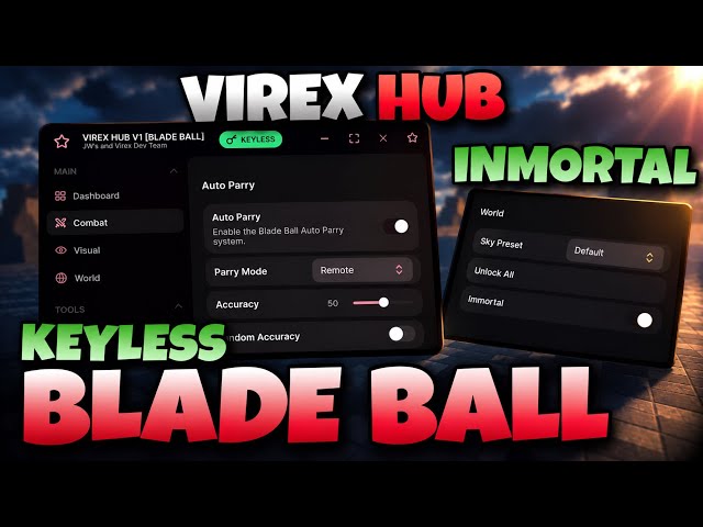 [KEYLESS] NEW BLADE BALL SCRIPT | AUTO PARRY + INMORTAL + UNLOCK ALL AND MORE