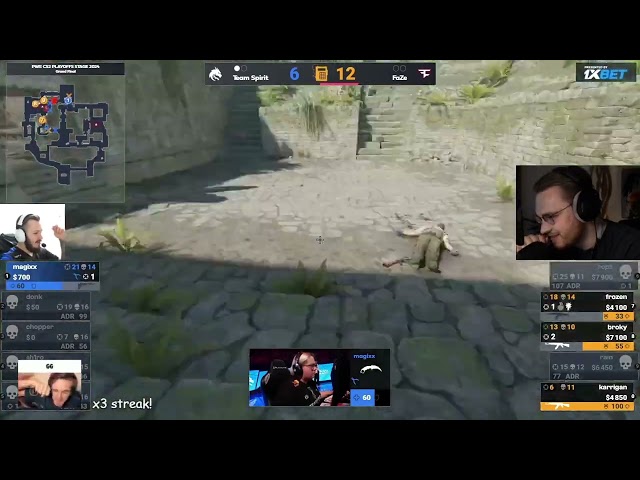 magixx self nade AT THE MAJOR???