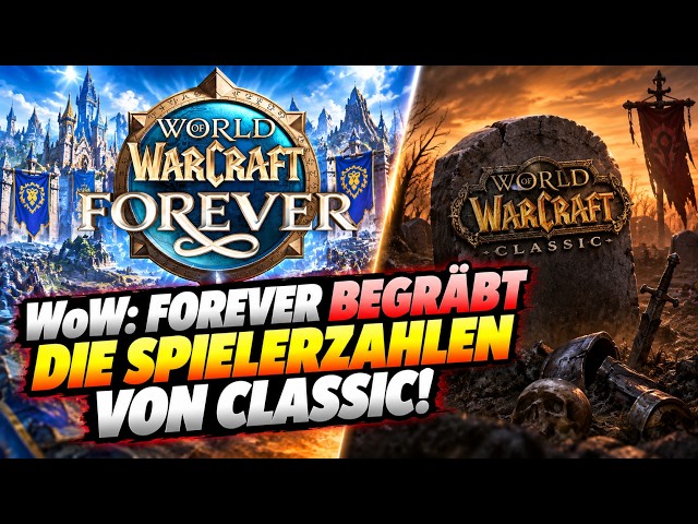 Massive Drop in Player Numbers: World of Warcraft: Forever Buries the Other Classic Versions