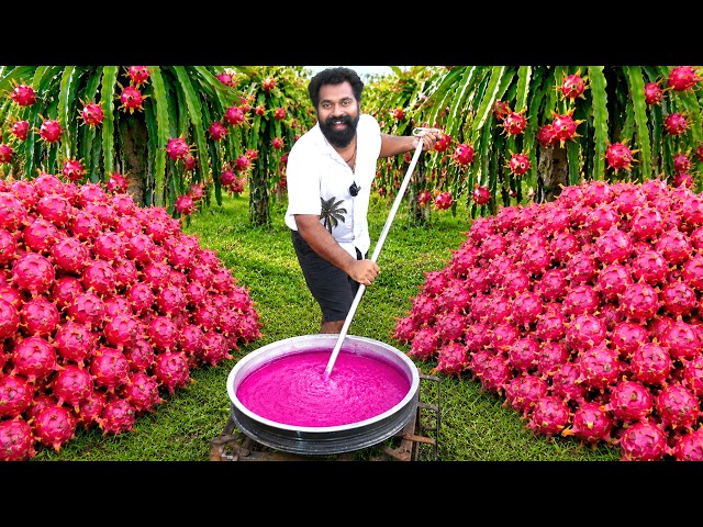 Dragon Fruit Semiya payasam Making | Onam Special | M4 Tech |