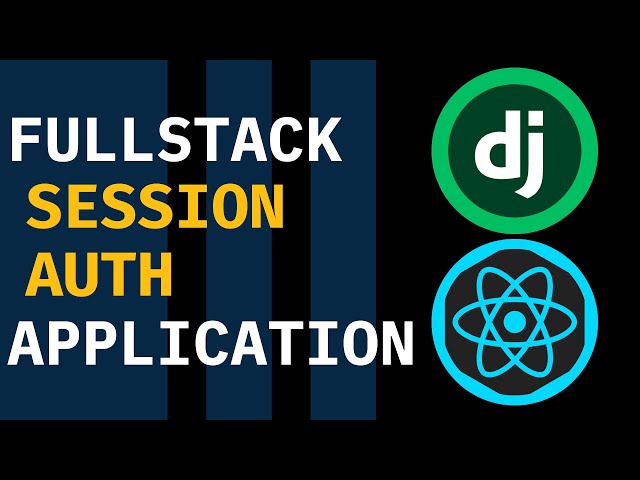 Fullstack App with Session-Based Auth in Django & React.js (Vite) #django #react #vite