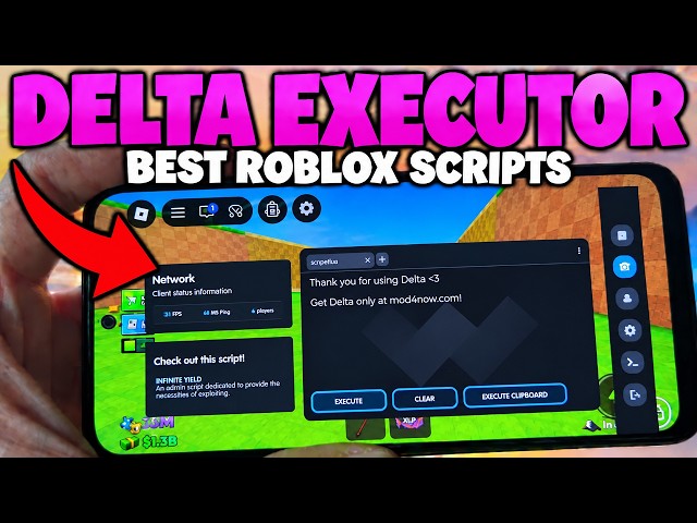 How I got Delta Executor on iOS & Android - Roblox Delta Executor Mobile (New Update)