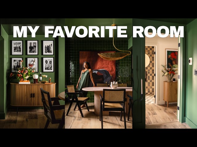 Dining Room Makeover ✨ The Moody, Color-Drenched Room Everyone Loves