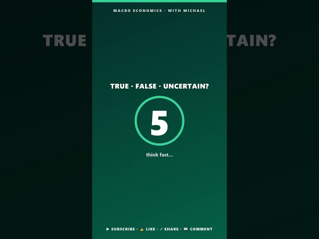 Growth & Macro Schools — Growth Fundamentals: True, False or Uncertain? #Shorts