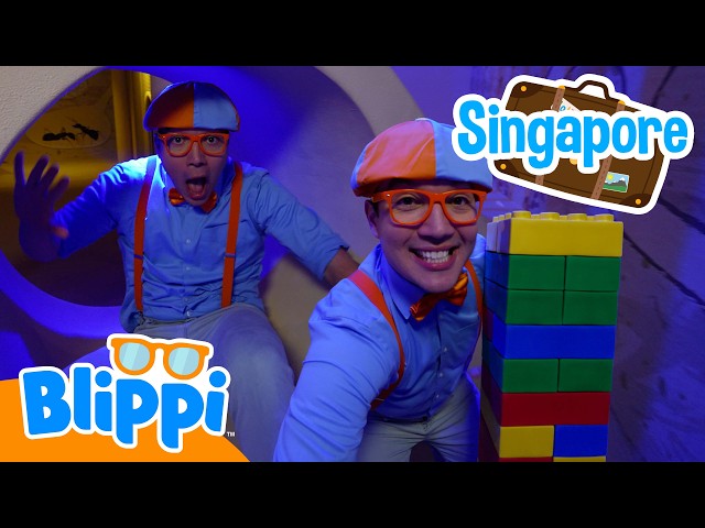 Blippi Learns about Ants and Animals | Blippi Travels 🌏| Educational Videos for Kids