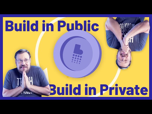 When NOT to Build in Public