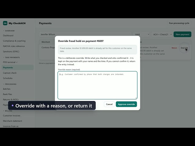 My CheckACH - stop duplicate and closed-account ACH payments | Ask2App