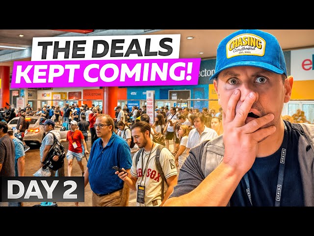 We Couldn’t Stop Filming… National Sports Card Show | DAY 2