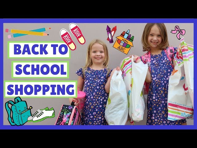 Back to School Shopping