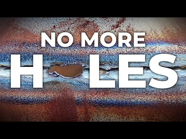 MIG Welding Thin Metal Without Blowing Holes