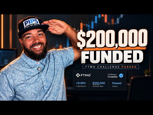 I Passed FTMO’s $200,000 Challenge — Every Trade That Got Me Funded