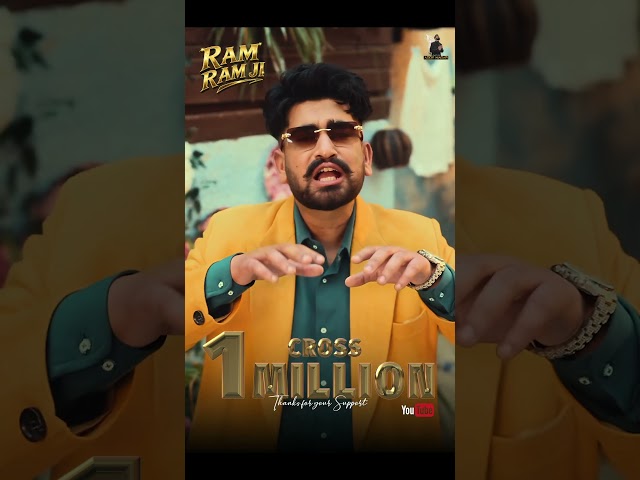 RAM RAM JI CROSSED 1 million 🥳🤘
