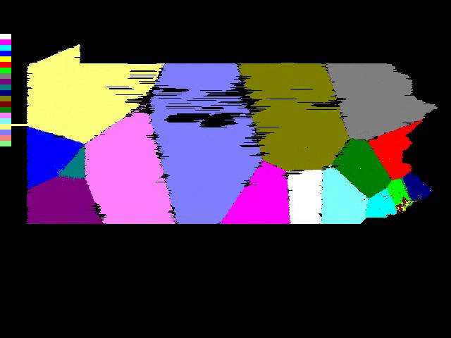 Pennsylvania Districts Animation