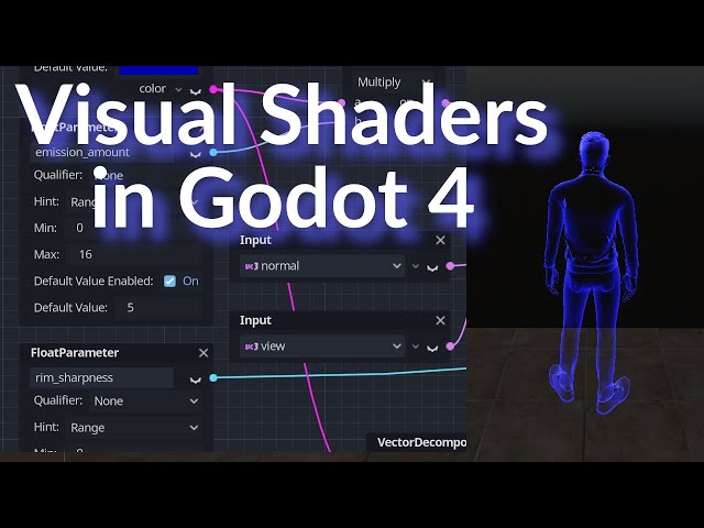Godot 4: Visual Shader Introduction (beginner-friendly tutorial)