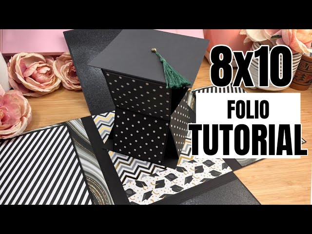 Interactive Graduation Folio TUTORIAL | One Hour Crafting ep. 40