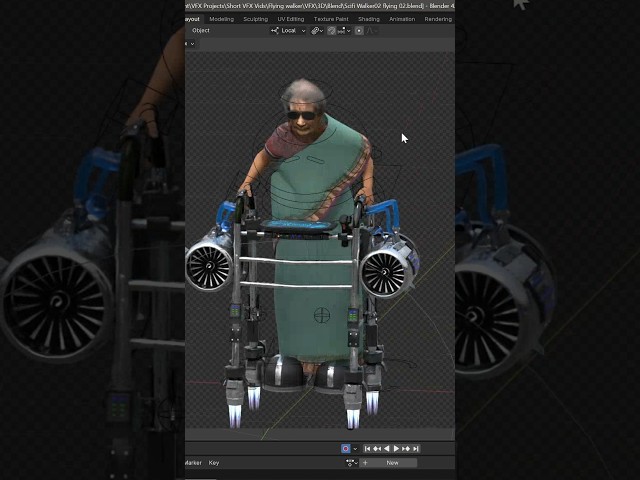 My 93 year old Grama beat me at VFX