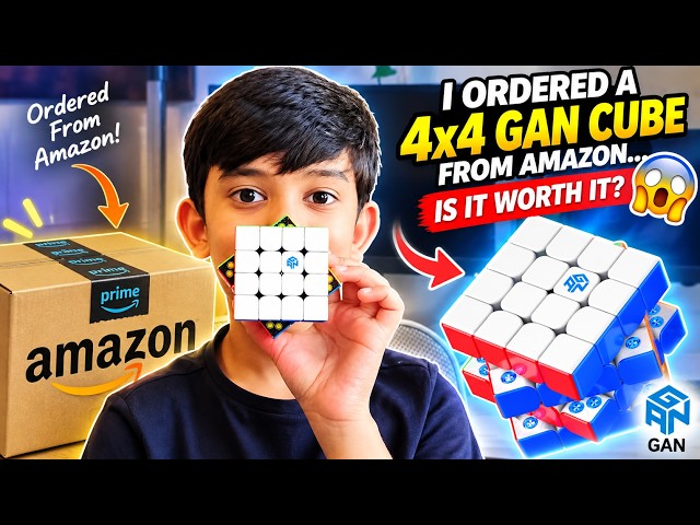 I Ordered a 4x4 GAN Cube From Amazon… Is It Worth It? 😱