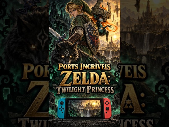 PORTS INCRIVEIS NO SWITCH -  ZELDA TWILIGHT PRINCESS