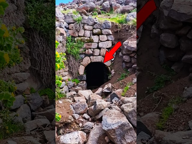 They hid a city underground! 😱  #adventureexploring #exploring #hiking #history