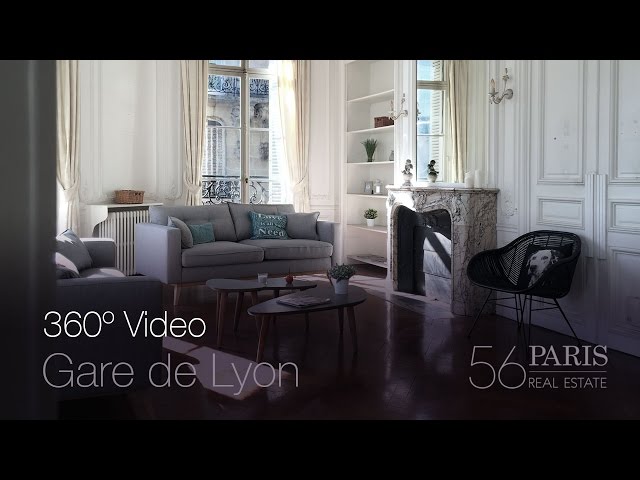 360 Video Paris Apartment - Gare de Lyon