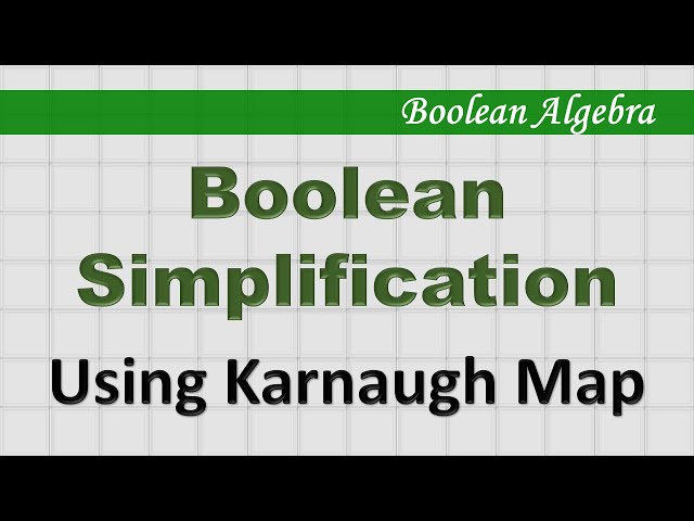 Boolean Simplification using K-Map (Step-by-Step)