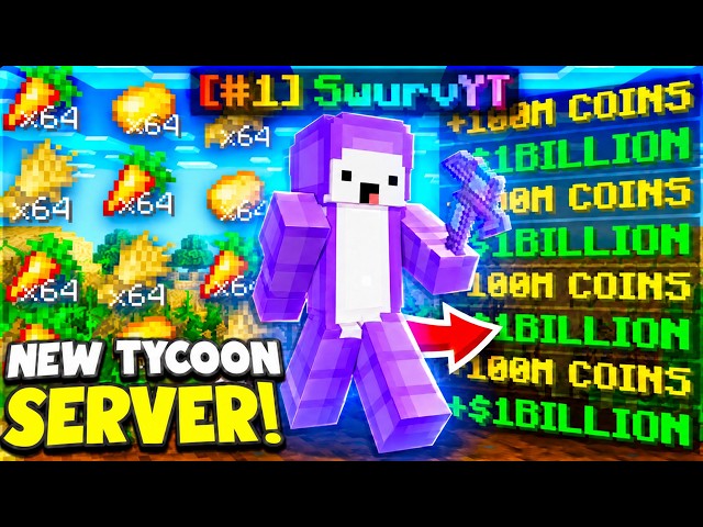 MY *GREATEST* START ON THE *NEW* TYCOON GENS SERVER! | 1.20+ New Minecraft Server