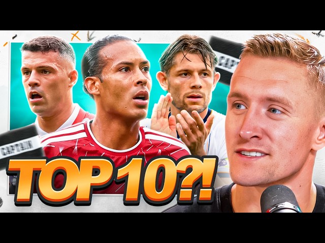 Top 10 Current Premier League Captains