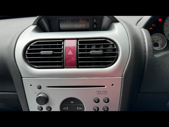 Vauxhall Radio Code Entry