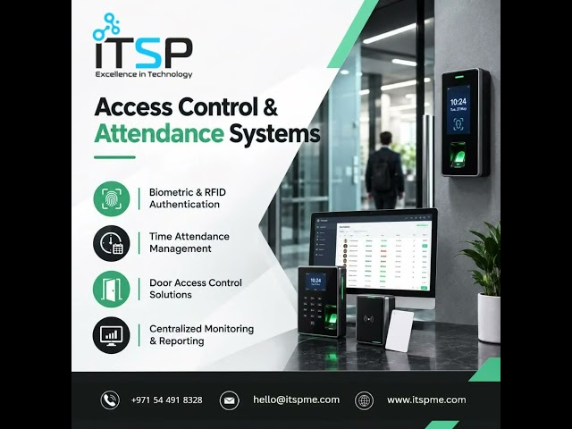 Access Control & Attendance Systems | Secure Access Management & Time Tracking