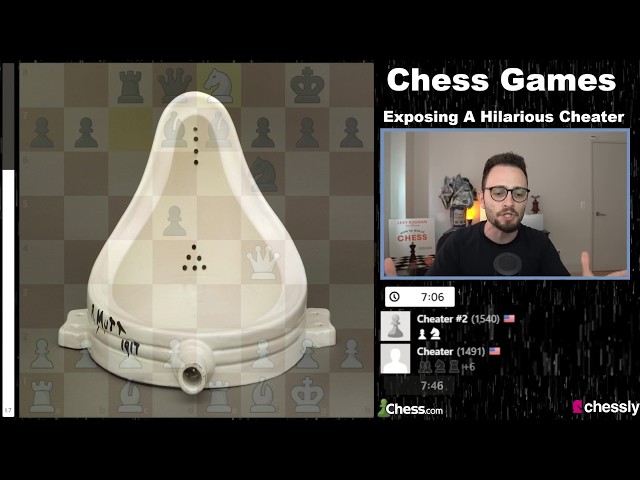 chess.com cheaters are Readymade