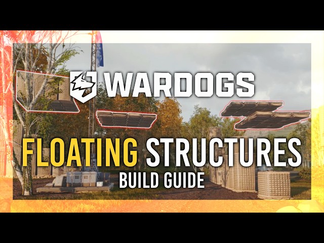 OP FLOATING structures/roofs | How to build | Wardogs Meta Guide