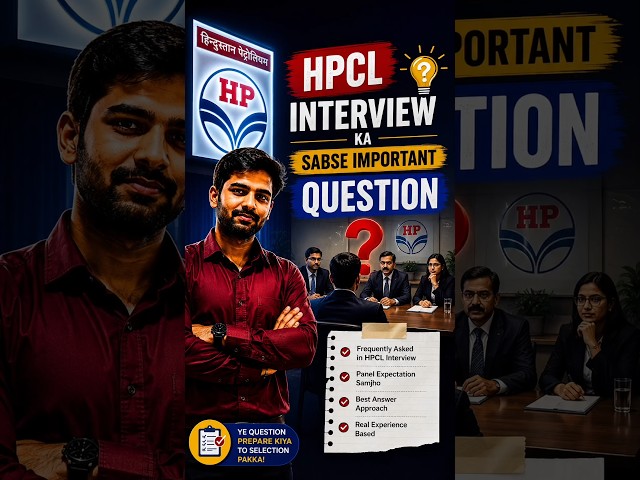 Tell Me About Yourself | HPCL Interview Ka Pehla Aur Sabse Important Question