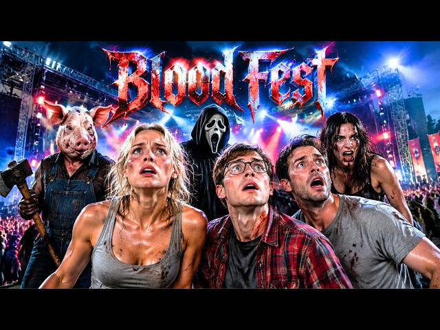 Thousands Enter a Horror Festival, But Something Sinister Awaits Inside | 4K | Horror | Blood Fest