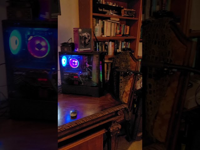 Lucky Father and Son with 5 Gaming Ryzen PC's #shorts