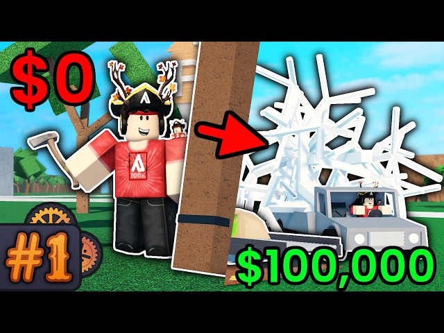 BEGINNING THE EMPIRE - Lumber Tycoon 2 Steam Series #1