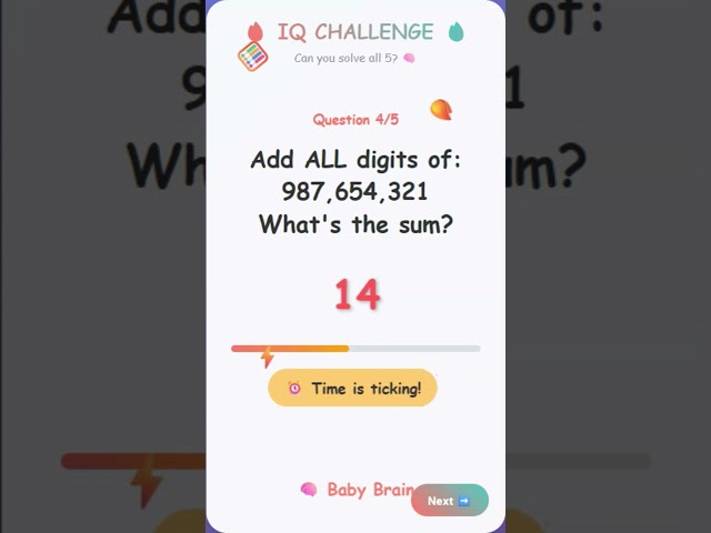 🔥 Sum of All numbers | Only 1% Can Solve All 5 Math Puzzles! (IQ Test Challenge) | #3 #brainteaser