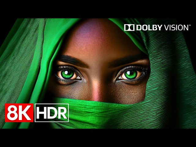 Incredible Detail & Color in 8K HDR Dolby Vision (8K 60fps Video)