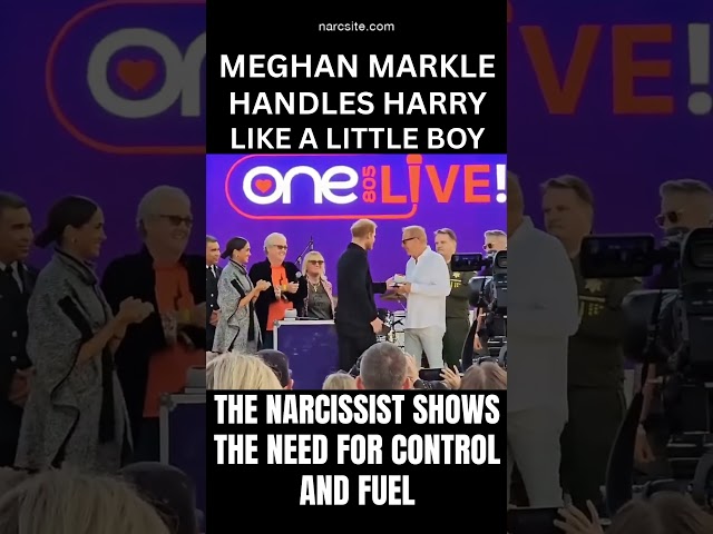 Watch Meghan Markle Control Prince Harry Like a Little Boy #meghanmarkle  #narcissist