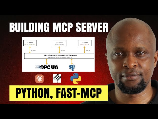 How to build an MCP Server for Industrial Data [Python, Fast-MCP, OPC UA]