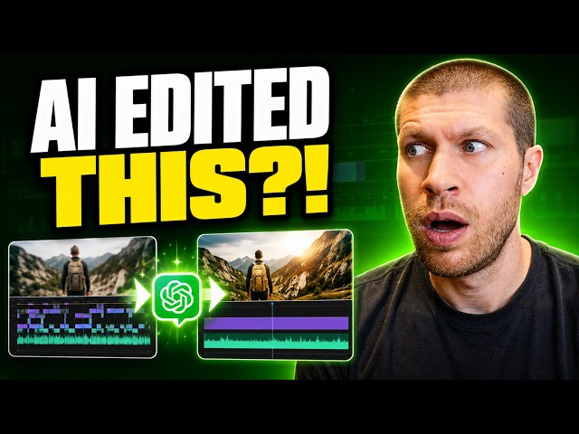 I Let ChatGPT Edit My Video… Editors Are in Trouble